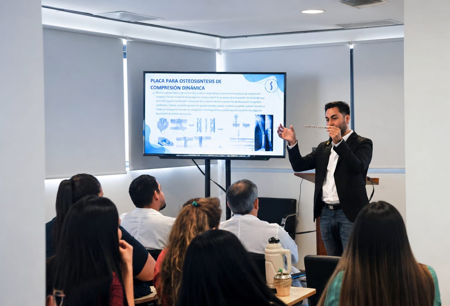 Districorr presentando soluciones de osteosíntesis