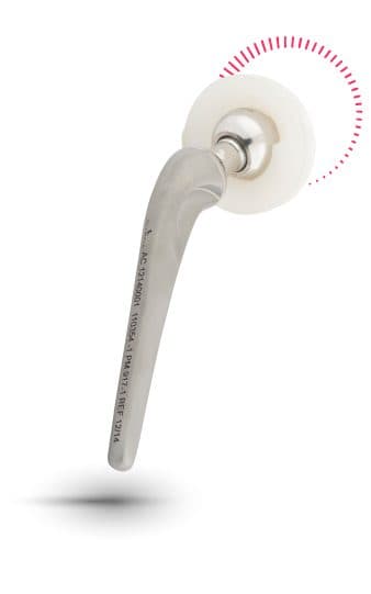 CABEZA FEMORAL ANTILUXANTE CHARNLEY / MÜLLER