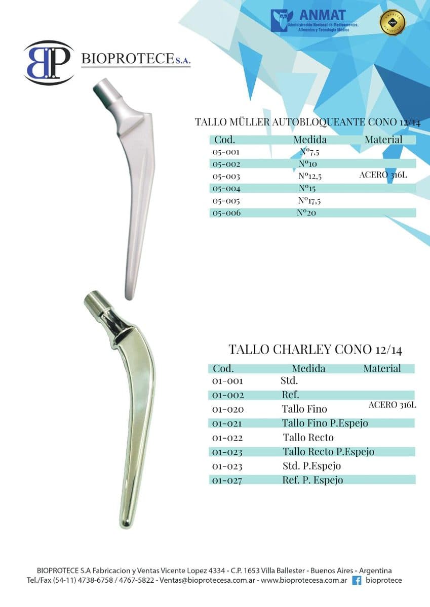 TALLO CHARNLEY CONO 12/14