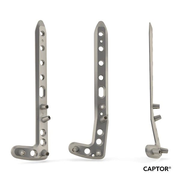 Placa para tibia distal