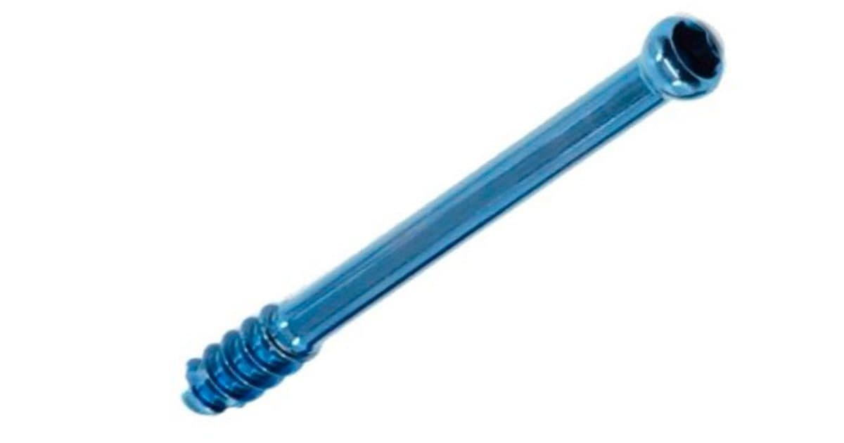 Tornillo canulado 7.0 titanio