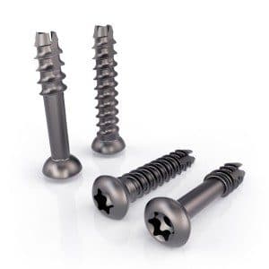 Tornillo SLY pequeño de titanio