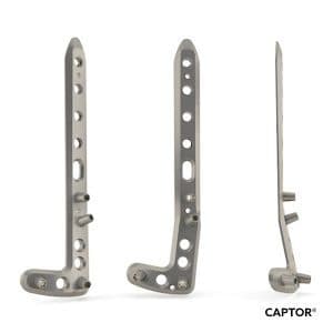 Placa anterolateral bloqueada para tibia distal 3,5 mm