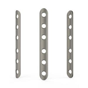 Placa DUO 1/3 de tubo bloqueada 3,5 mm
