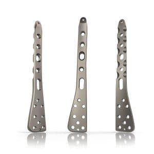 Placa bloqueada para tibia distal 3,5 mm