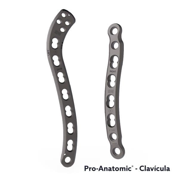 Sistema completo Pro-Anatomic para clavícula