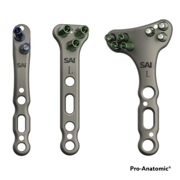 Sistema Pro-Anatomic dorsal para radio distal